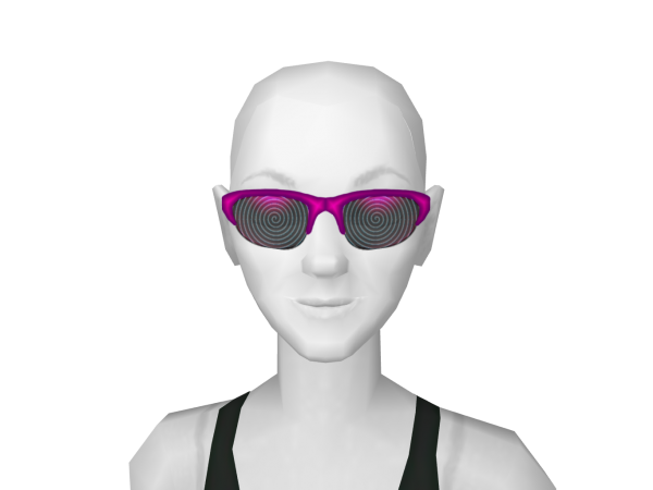 Avatar Pink&purple spiral sunglasses