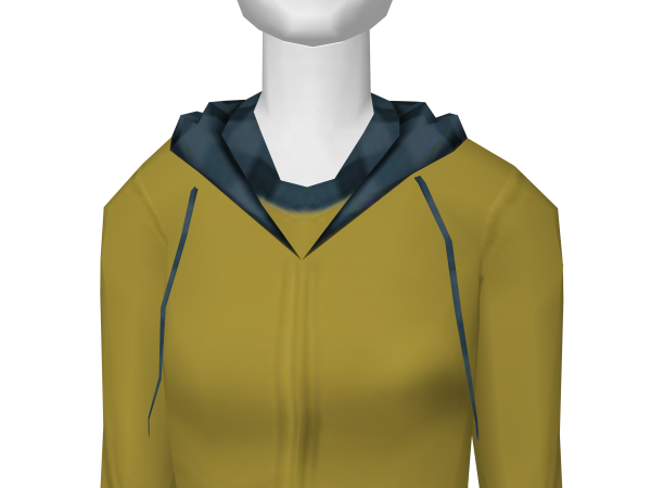 Avatar Yellow & teal plaid hoodie