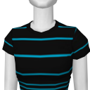 Avatar Layered striped tee