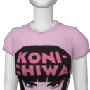 Avatar Konichiwa! ladies' shirt