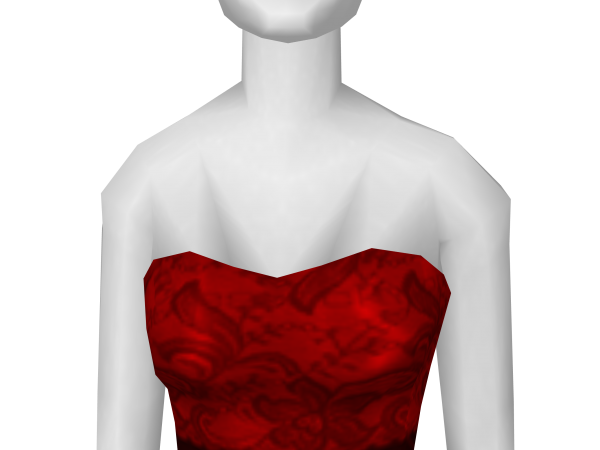 Avatar Red formal dress