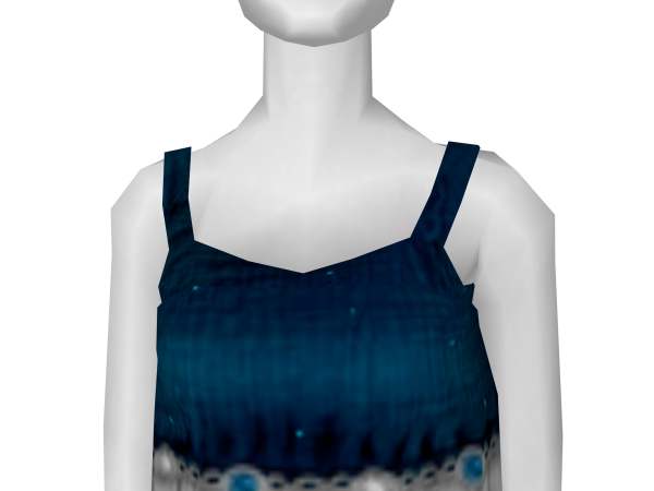 Avatar Sapphire dress (formalwear design)