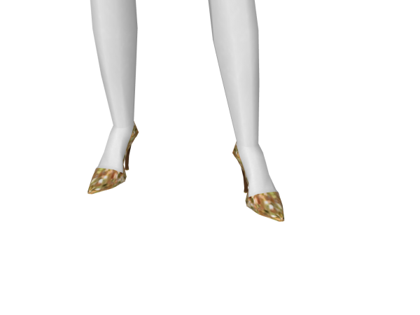 Avatar The golden pair heels (formalwear design)