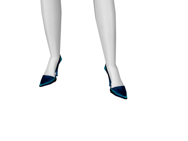 Avatar Sapphire heels (formalwear design)