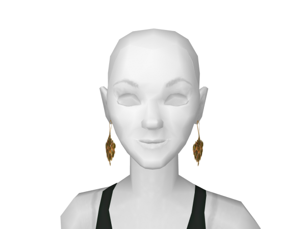 Avatar The golden pair earrings (formalwear design)