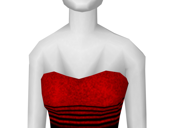 Avatar Black and red glitter cocktail dress