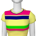 Avatar D.d. designs-yellow tee w. Stripes