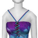 Avatar Bandana dress (blue&purple)