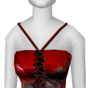 Avatar Bandana dress (black&red)