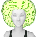 Avatar Green funky afro.