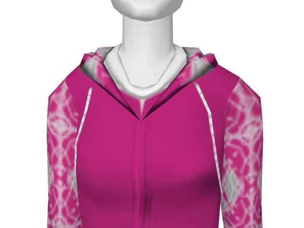Avatar Pink hoodie with weird sleeves