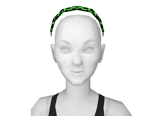 Avatar Lime leopard hairband