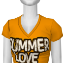 Avatar Yellow/orange summer love tee