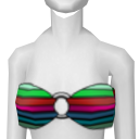 Avatar Watermelon fusion bikini top w/ fishnet sarong