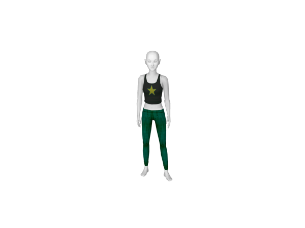 Avatar Green strike leggings