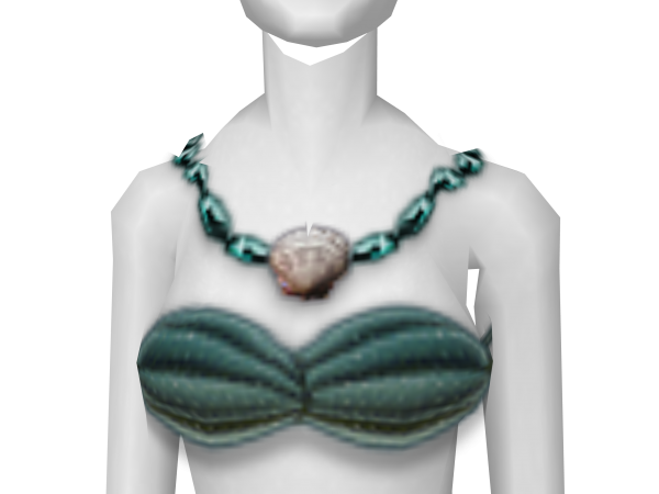 Avatar Goddess teal top without sarong
