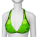 Avatar Green hawaiian bikini top