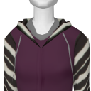 Avatar Nausea's plumby zebra hoodie