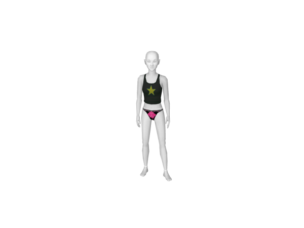 Avatar Nausea's argyle bikini bottom