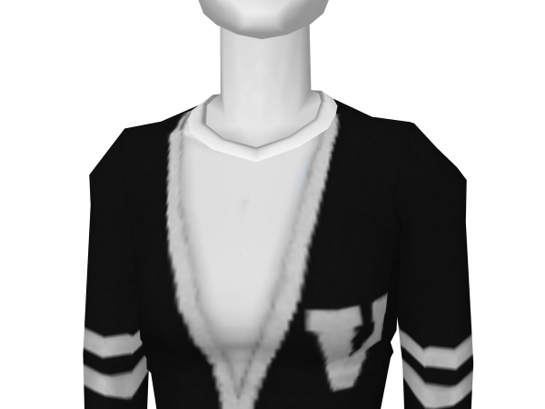 Avatar Black letterman sweater