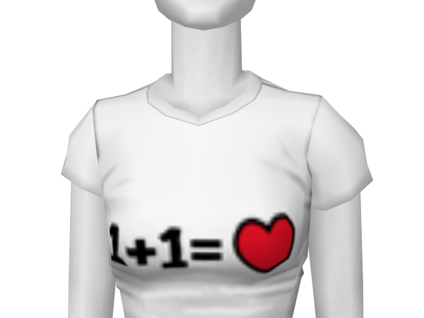 Avatar Maths love shirt