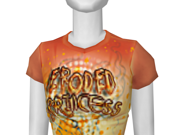 Avatar Eroded princess t-shirt