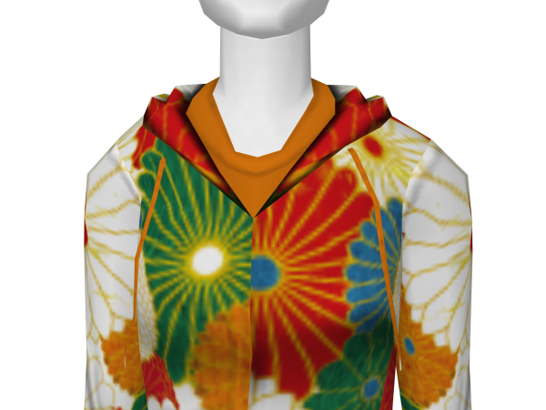 Avatar Funky floral hoodie