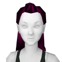 Avatar Purple ponytail