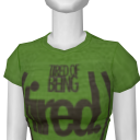 Avatar Tired of being (tired) tee
