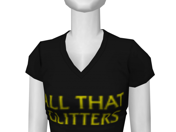 Avatar All that glitters is gold - v-neck tee