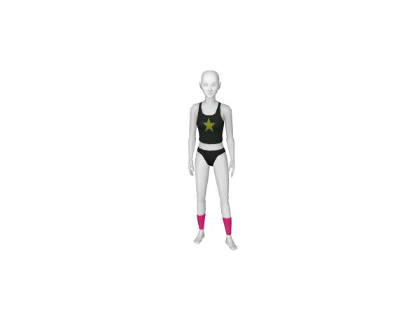 Avatar 80s outfit sweat-leg-bindings