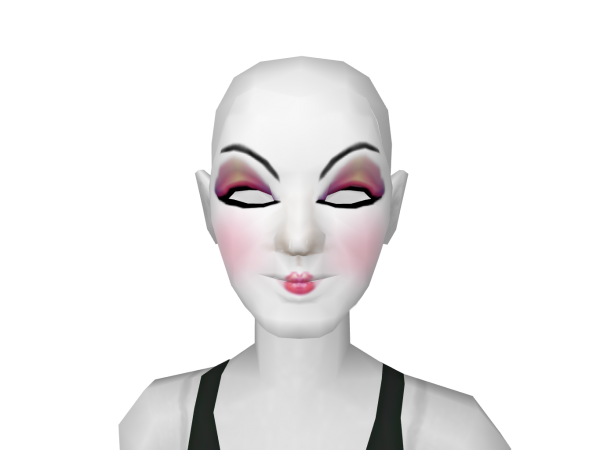 Avatar Stars dragon geisha face make up