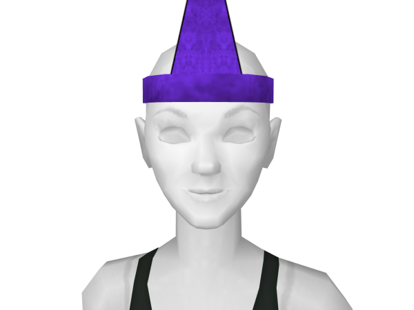 Avatar Violet "vrayola" crayon costume headpiece