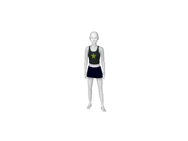 Avatar Baseball uniform skirt (costume)