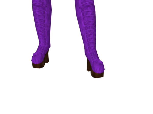 Avatar Purple unicorn boots