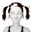Avatar Tacky brown pigtails
