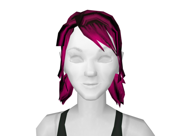 Avatar Punkette pink pigtails.