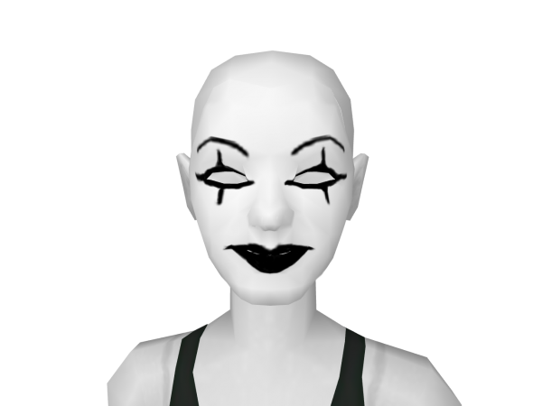 Avatar Mime Makeup