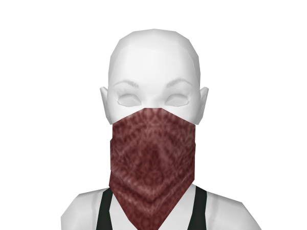 Avatar Red Bandana Mask