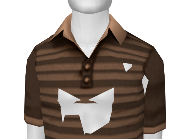 Avatar Creamy striped polo