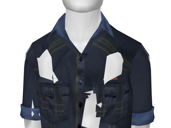 Avatar Denim cargo shirt