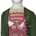 Avatar Roger cardigan in grass