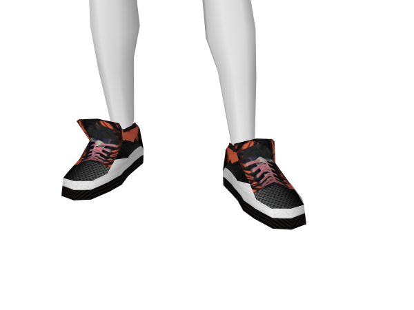 Avatar Orange pop sneakers