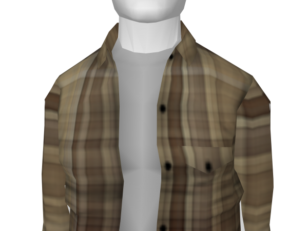 Avatar Tan farmer plaid button up