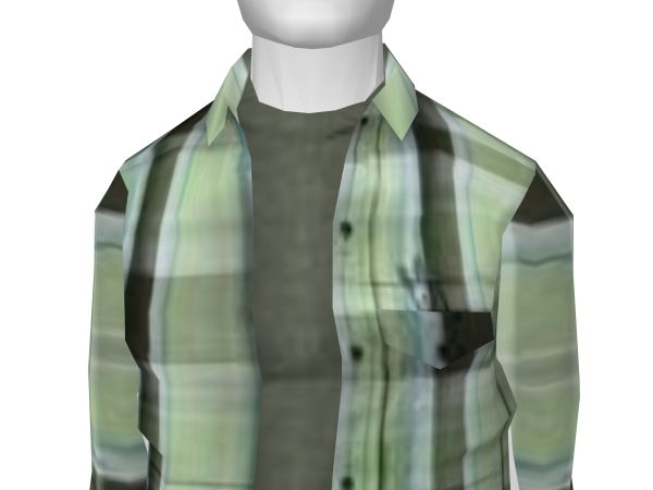 Avatar Green plaid shirt