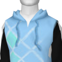 Avatar Interrupted argyle hoodie-blue