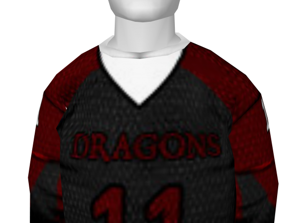 Avatar Dragons football jersey