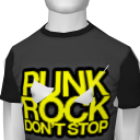 Avatar Punk rock don't stop tee