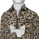 Avatar Cheetah print pajama top