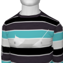 Avatar Thick multi-striped sweater
